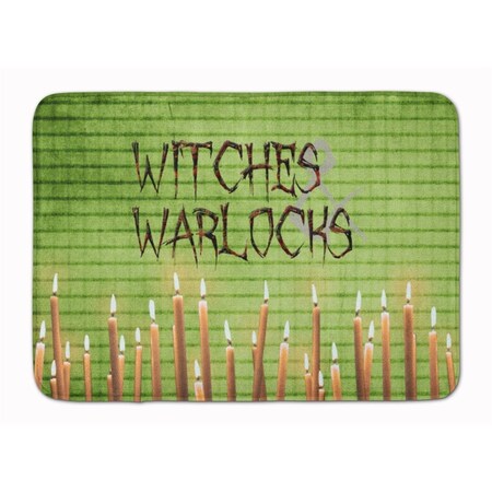 Carolines Treasures Witches and Warlocks Halloween Machine Washable Memory Foam Mat SB3011RUG